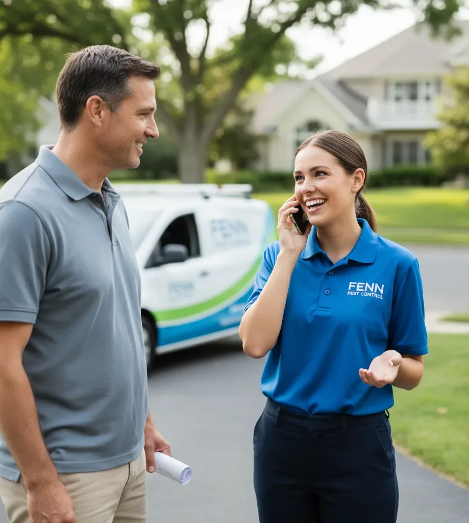 Fenn Pest Control customer support in Mapleton Depot